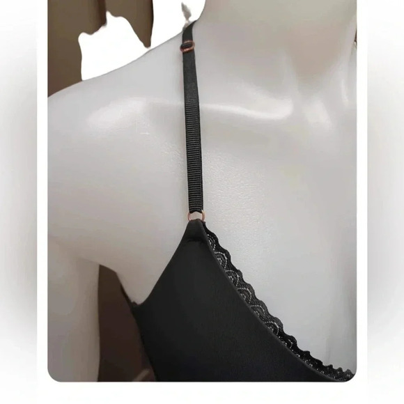 Aerie Charcoal Bralette Size 34B - Picture 3 of 6